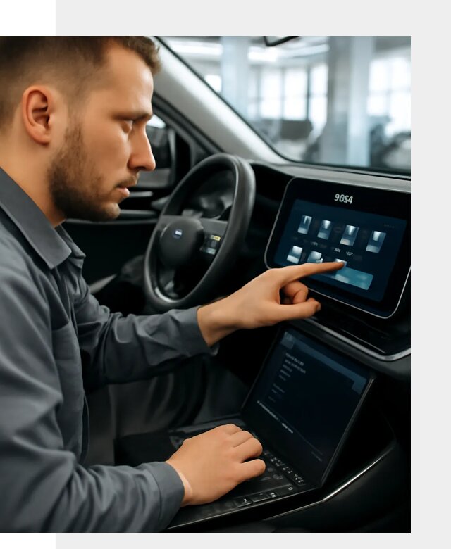 Установка приложений и сервисов Jetour в автомобиле в Кызыле
