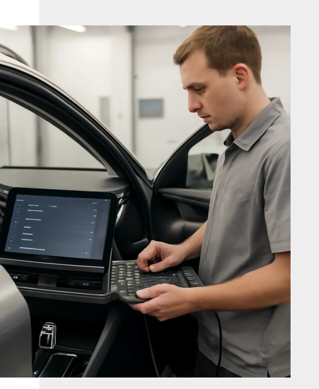 Русификация мультимедиа автомобилей Lynk Co в Кызыле