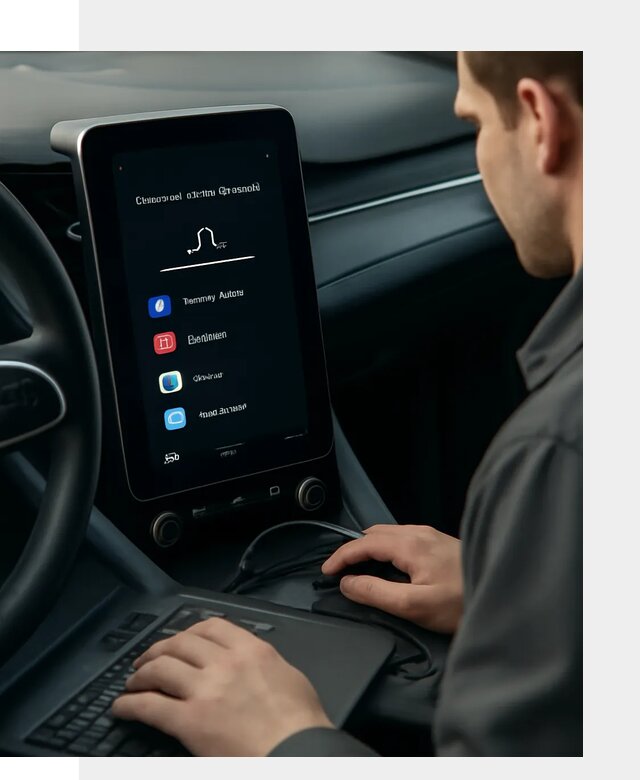 Установка приложений Lynk Co на автомобиль в Кызыле