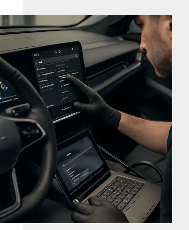 Русификация приборной панели Rising автомобиля в Кызыле