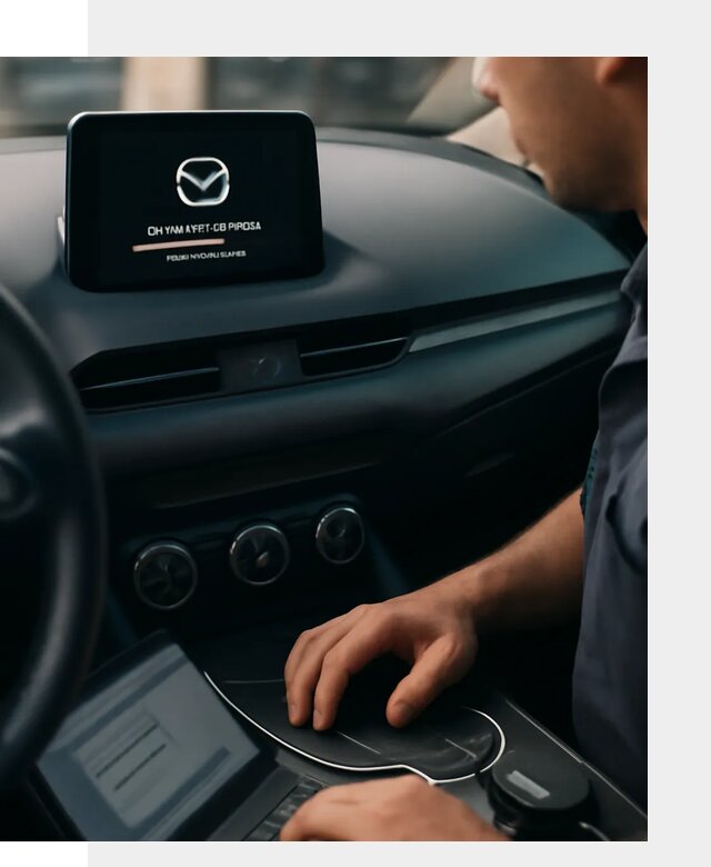 Установка приложений Mazda на мультимедийную систему в Кызыле